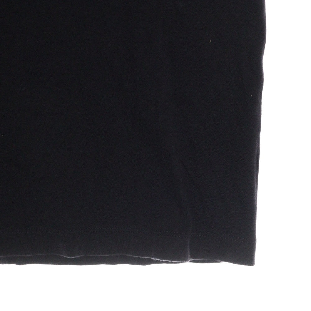 Rick Owens(リックオウエンス) 21SS クルーネック半袖Tシャツ カットソー ブラック RU21S6265
