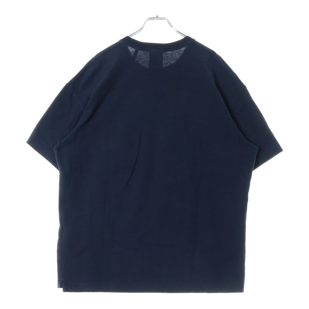 KITH(キス) USA Pocket Tee プリントデザイン クルーネック半袖Tシャツ カットソー ネイビー