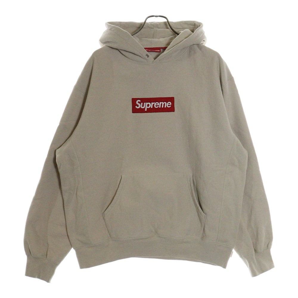 SUPREME(シュプリーム) 24AW Box Logo Hooded Sweatshirt ボックスロゴ プルオーバースウェットパーカー ベージュ