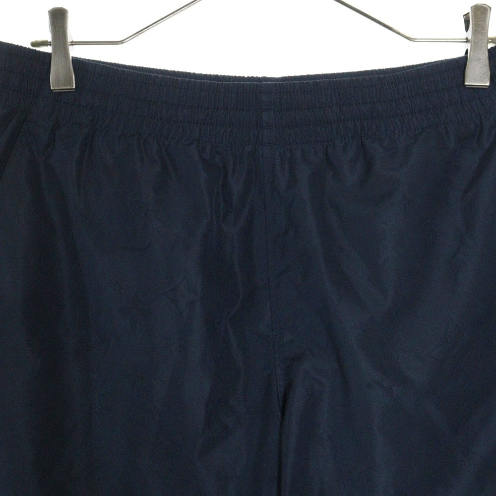 LOUIS VUITTON(ルイヴィトン) 24SS ロゴプレート モノグラム スイムショーツ ネイビー RM241Q OSJ HJW52W
