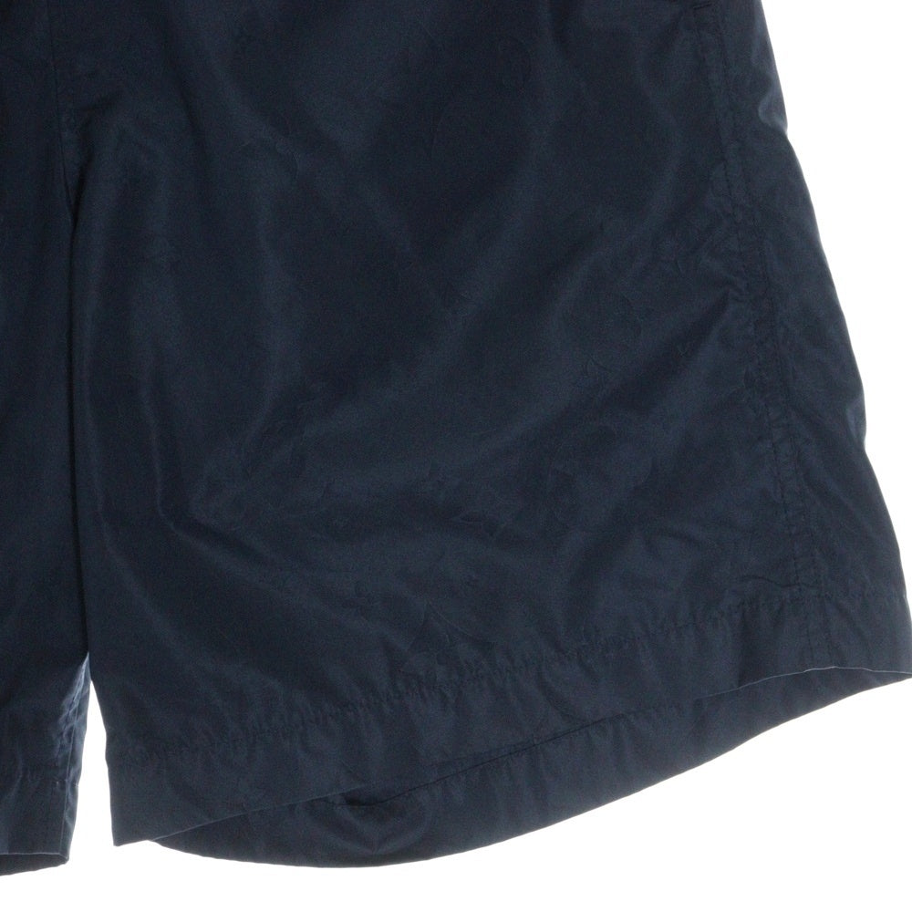 LOUIS VUITTON(ルイヴィトン) 24SS ロゴプレート モノグラム スイムショーツ ネイビー RM241Q OSJ HJW52W