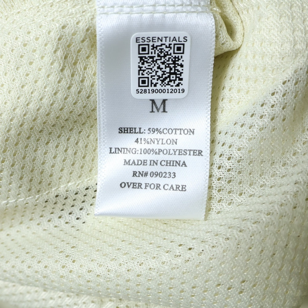 FEAR OF GOD ESSENTIALS(フィアオブゴッド エッセンシャルズ) NYLON PANTS リフレクターロゴ ナイロンパンツ アイボリー