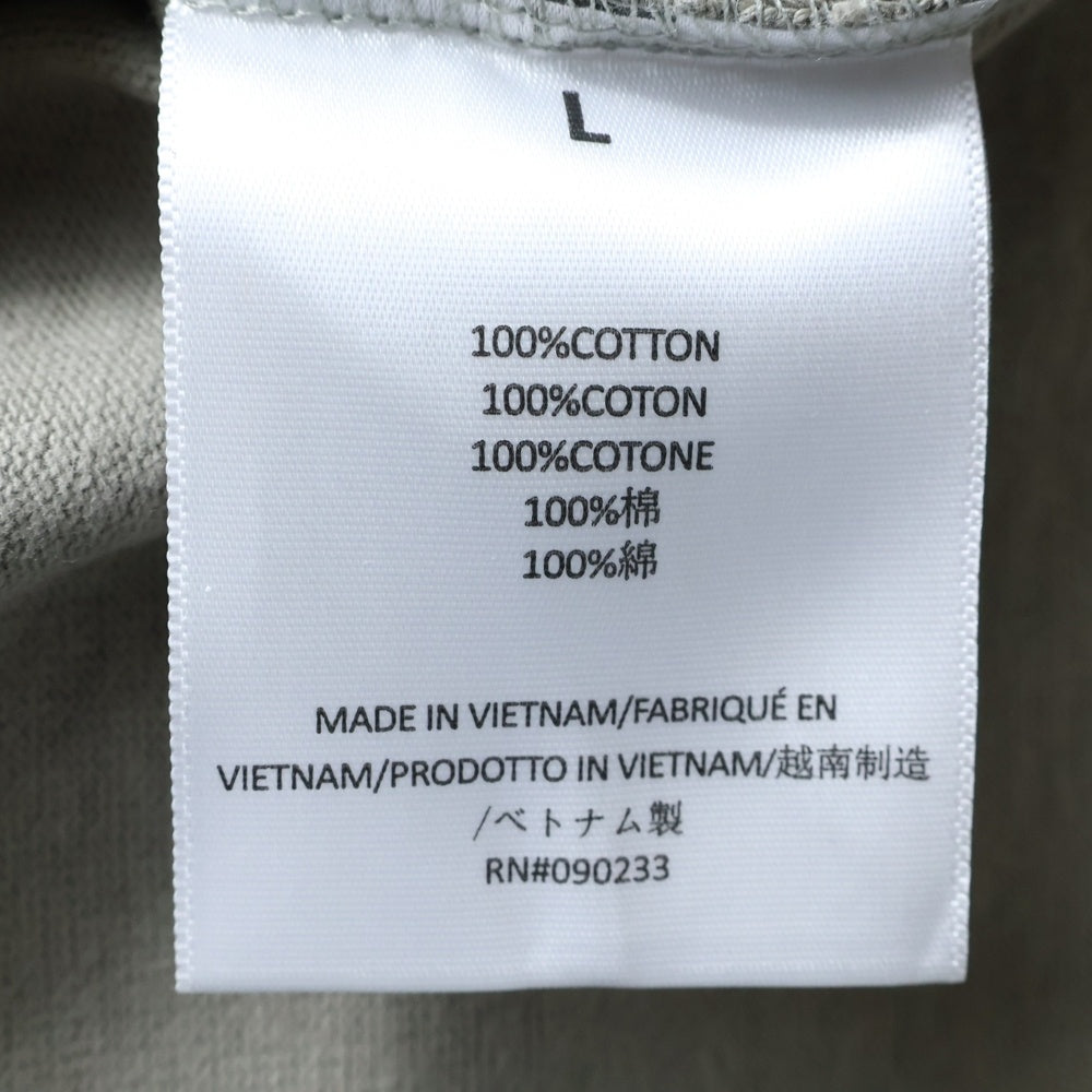 FEAR OF GOD ESSENTIALS(フィアオブゴッド エッセンシャルズ) L/S HEAVY T-SHIRT ラバーロゴ 長袖Tシャツ ロンT クルーネックトレーナー グレー