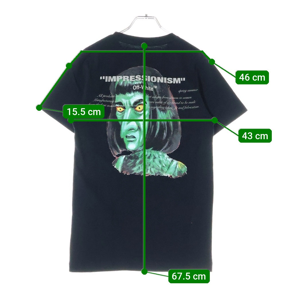 OFF-WHITE(オフホワイト) 19SS Vampire T-Shirt 半袖Tシャツ ブラック OMAA027R19185002