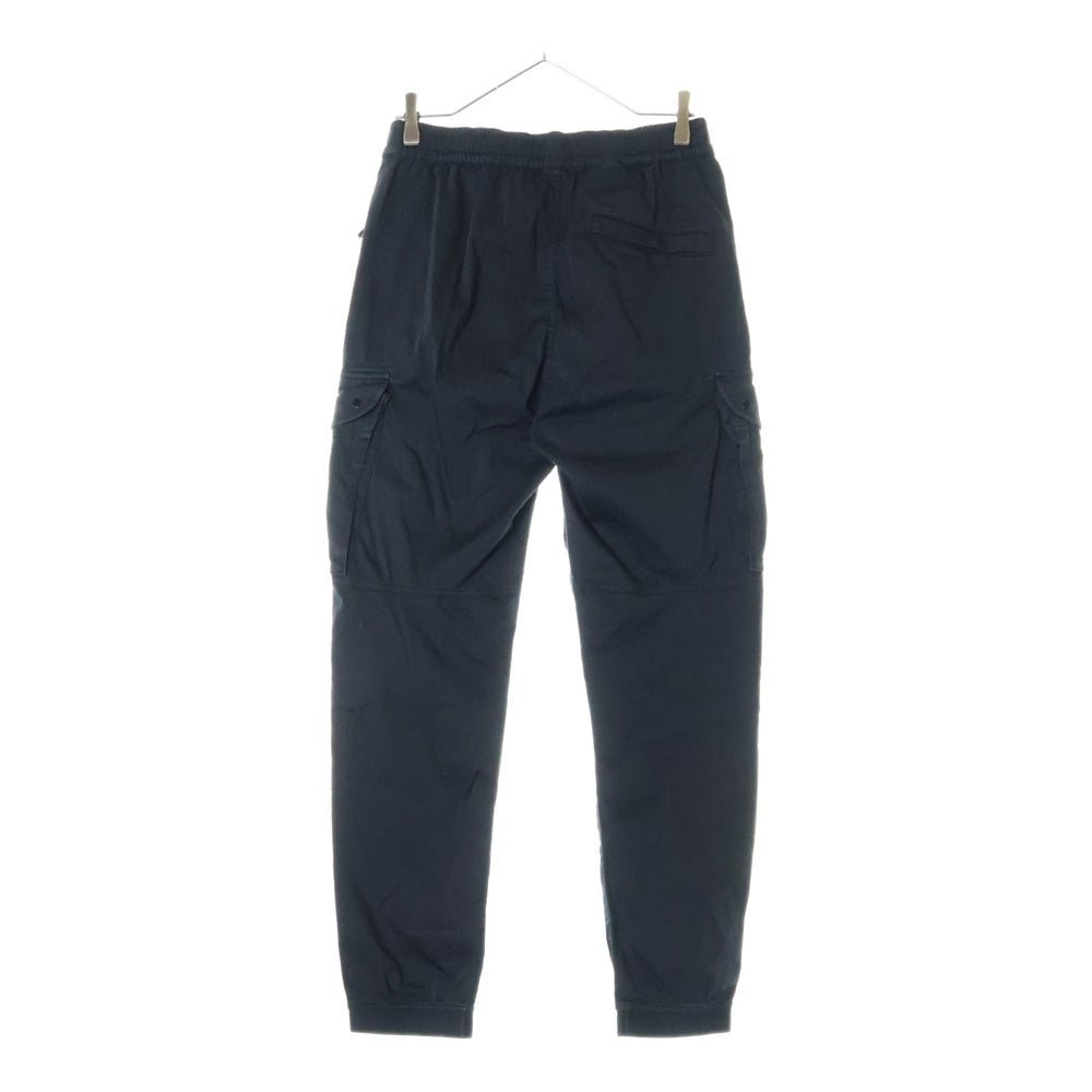 STONE ISLAND(ストーンアイランド) Tapered Cargo Pants ロゴワッペン カーゴパンツ ブラック 741531309