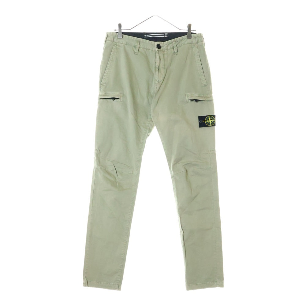 STONE ISLAND(ストーンアイランド) Cargo Pants ロゴワッペン カーゴパンツ カーキ 701532104