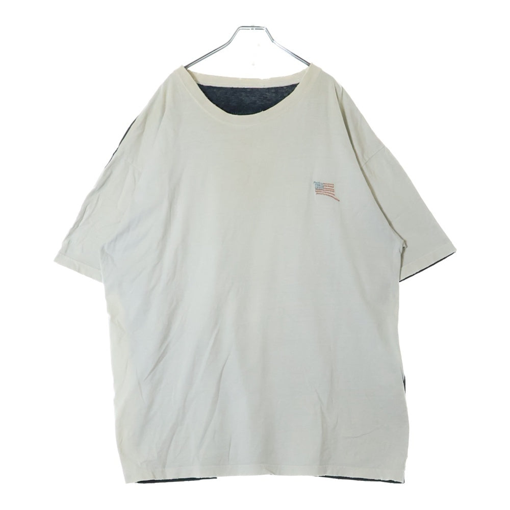 KAPITAL(キャピタル) KOUNTRY BONE TEE ボーンプリント 半袖Tシャツ ホワイト K1902SC823