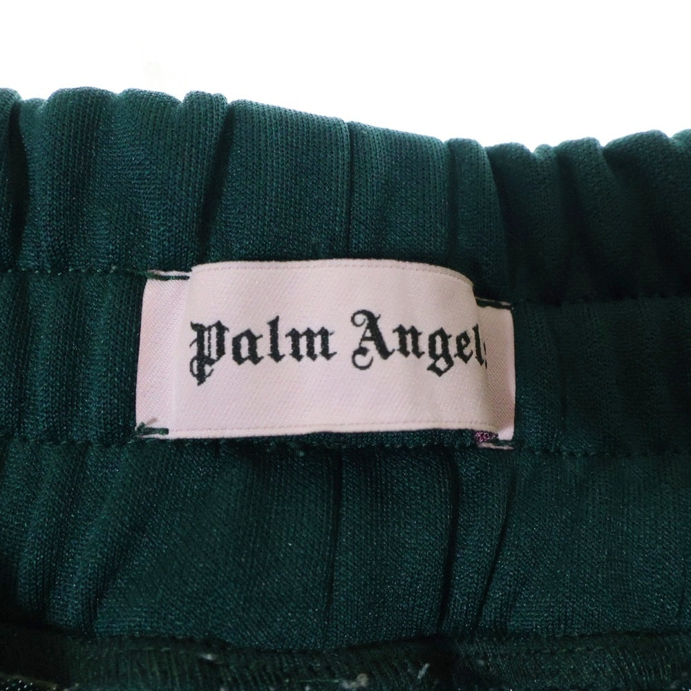 Palm Angels(パームエンジェルス) 18AW Side Line Track Pants ロゴプリント トラックパンツ グリーン PMCA007F18384005