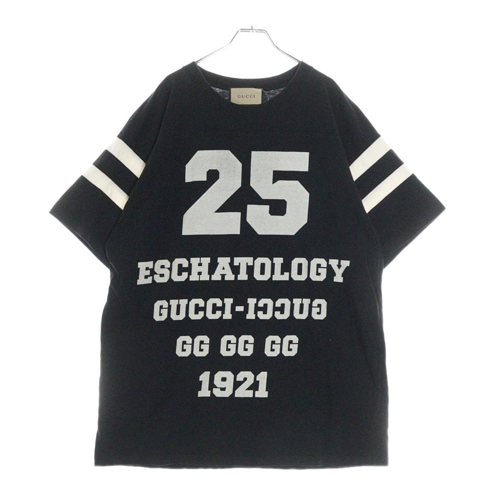 GUCCI(グッチ) Football T-Shirt 半袖Tシャツ ブラック 660744 XJDKK
