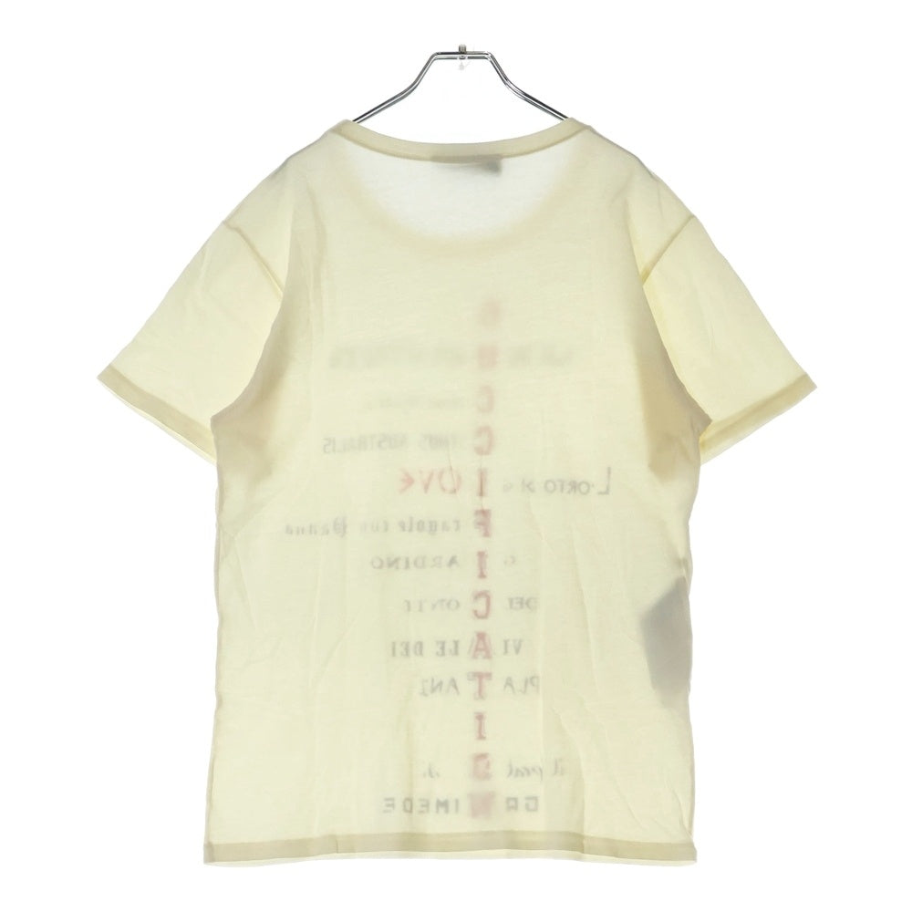 GUCCI(グッチ) Alphabet Printing T-Shirt 半袖Tシャツ アイボリー 492347 X3N07