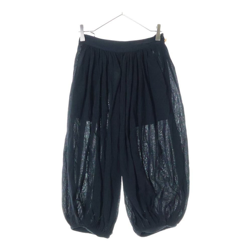 LOEWE(ロエベ) Paula's Ibiza パウラズイビザ コットンギャザーバルーンパンツ ブラック S616Y04X08