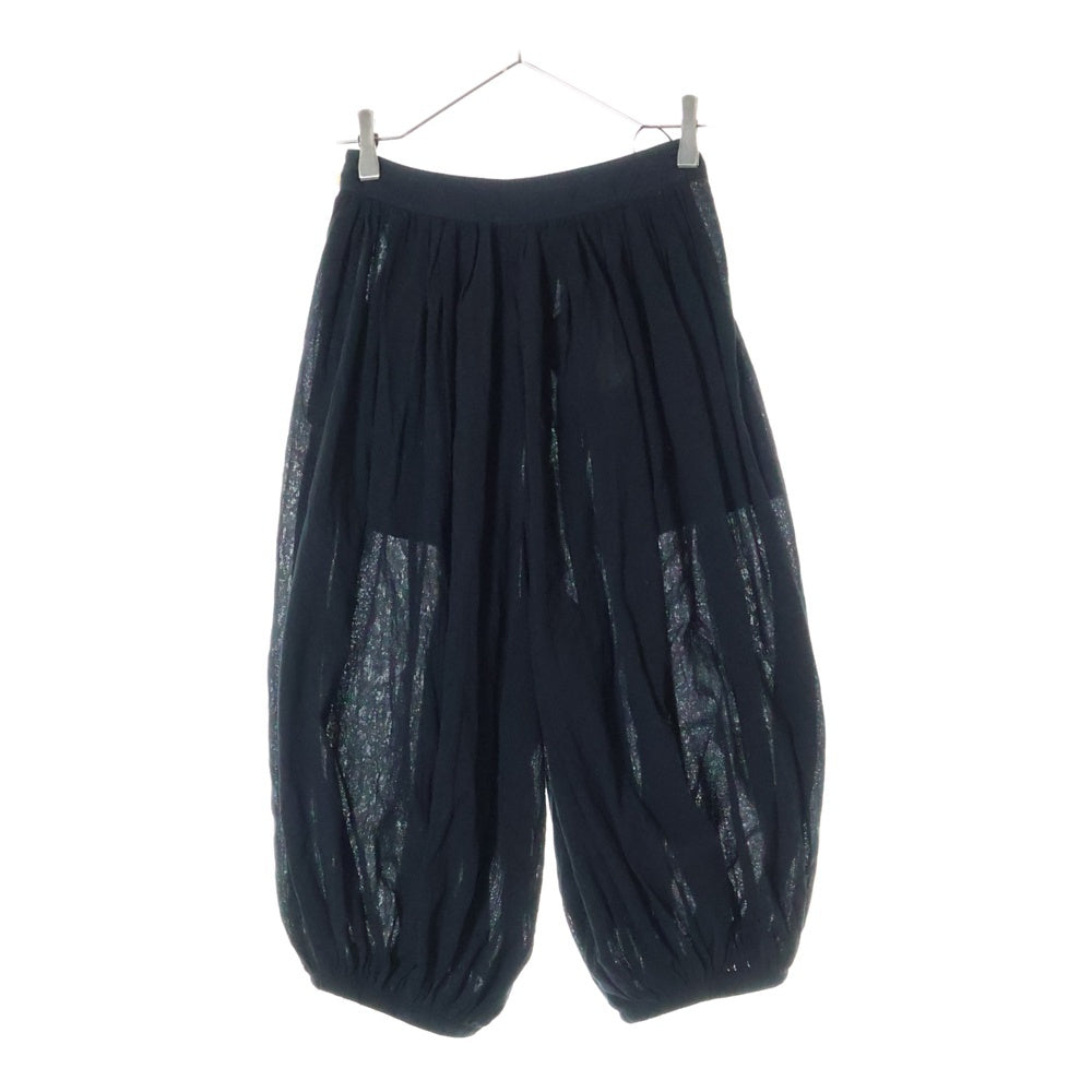 LOEWE(ロエベ) Paula's Ibiza パウラズイビザ コットンギャザーバルーンパンツ ブラック S616Y04X08