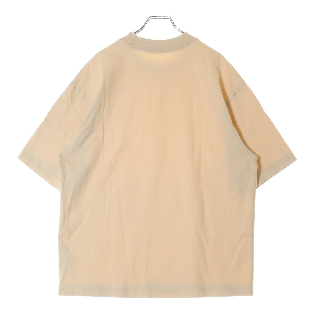 Acne Studios(アクネ ストゥディオズ) Logo T-Shirt ロゴプリント 半袖Tシャツ ベージュ BL0278-
