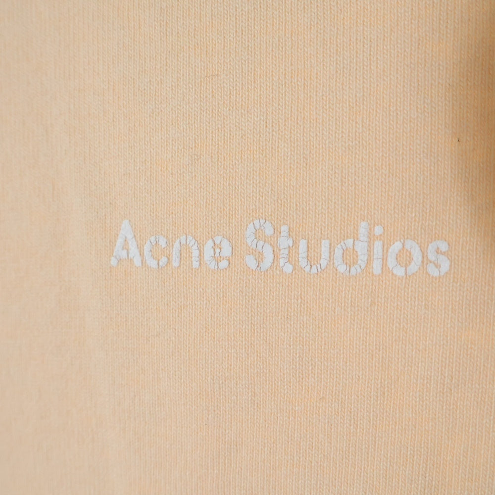Acne Studios(アクネ ストゥディオズ) Logo T-Shirt ロゴプリント 半袖Tシャツ ベージュ BL0278-