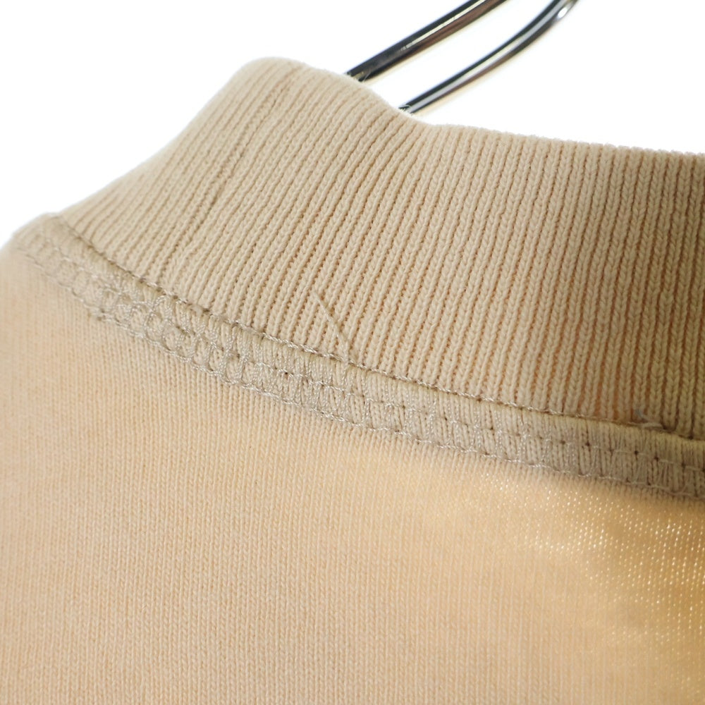 Acne Studios(アクネ ストゥディオズ) Logo T-Shirt ロゴプリント 半袖Tシャツ ベージュ BL0278-