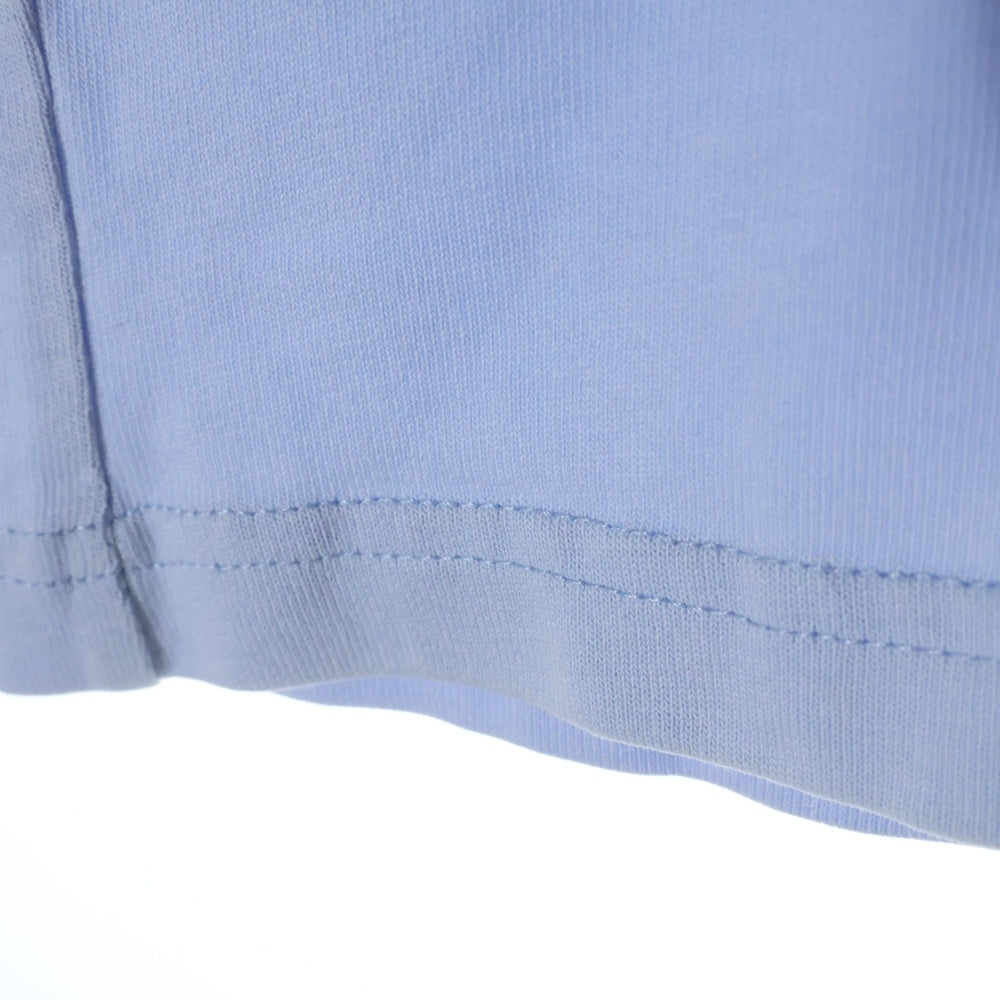 AMI Alexandre Mattiussi(アミアレクサンドルマテュッシ) Logo T-Shirt ハートロゴ刺繍 半袖Tシャツ ブルー E22UTS002.726