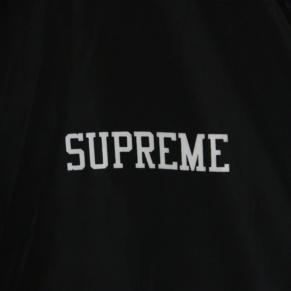 SUPREME(シュプリーム) 15SS Toshio Maeda Coaches Jacket 前田俊夫 グラフィックプリント ナイロンコーチジャケット ブラック