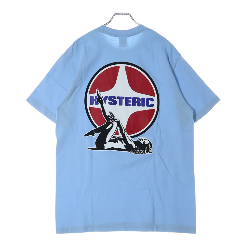 SUPREME(シュプリーム) 24AW ×HYSTERIC GLAMOUR Pin Up Tee ヒステリックグラマー 半袖Tシャツ ブルー