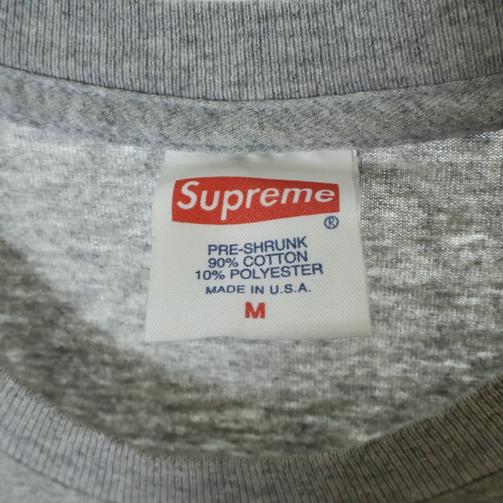 SUPREME(シュプリーム) 15SS Neil Young Tee ニールヤング フォトプリント半袖Tシャツ グレー