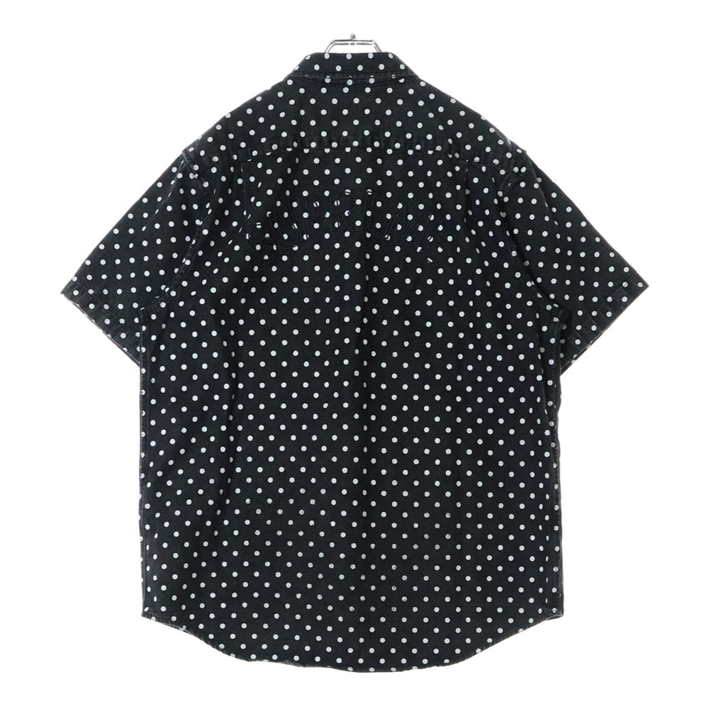 SUPREME(シュプリーム) 18SS Polka Dot Denim Shirt ポルカドット デニム半袖シャツ グレー