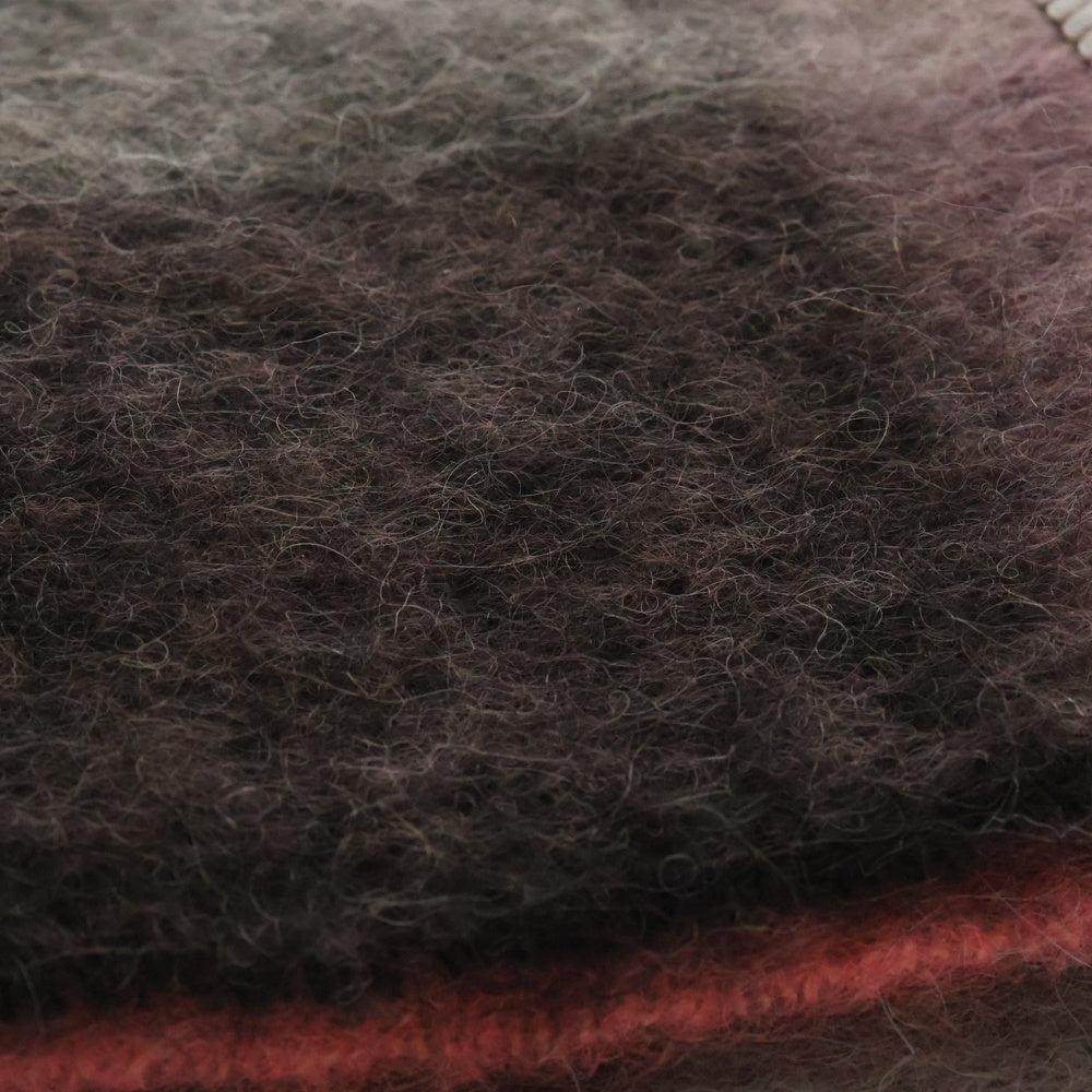 Acne Studios(アクネ ストゥディオズ) Mohair Checked Scarf モヘアニット チェックスカーフ マフラー ピンク