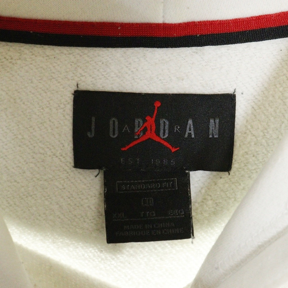NIKE(ナイキ) JORDAN BRAND AS M J JUMPMAN HOLIDAY PO ジョーダンブランド プルオーバースウェットパーカー フーディー ホワイト CT3458-100