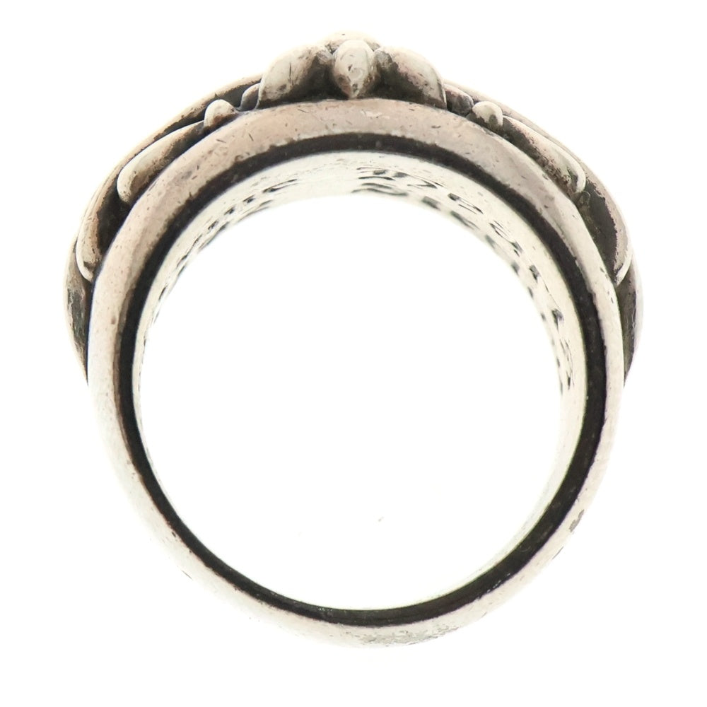 CHROME HEARTS(クロムハーツ) FLRL CRS フローラルクロス リング シルバー BCA346