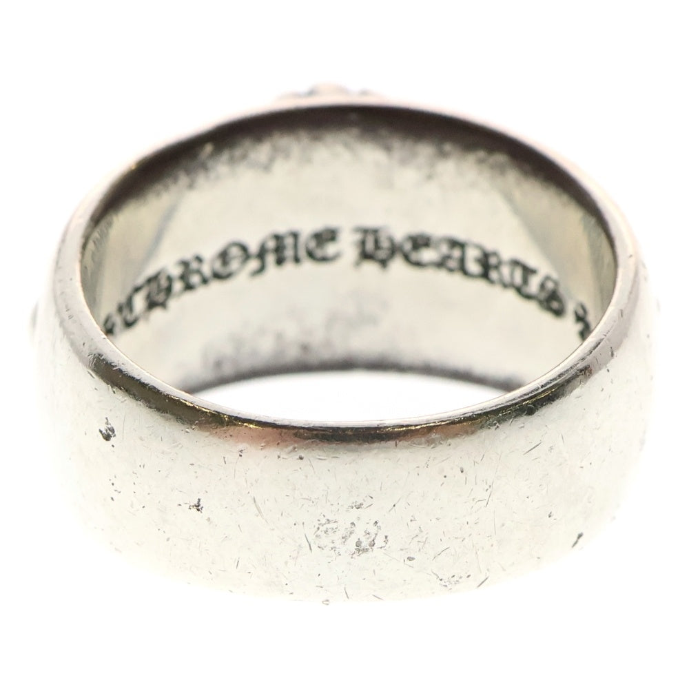 CHROME HEARTS(クロムハーツ) CLSC DBL FLRL CRS クラシックダブルフローラルクロス リング シルバー