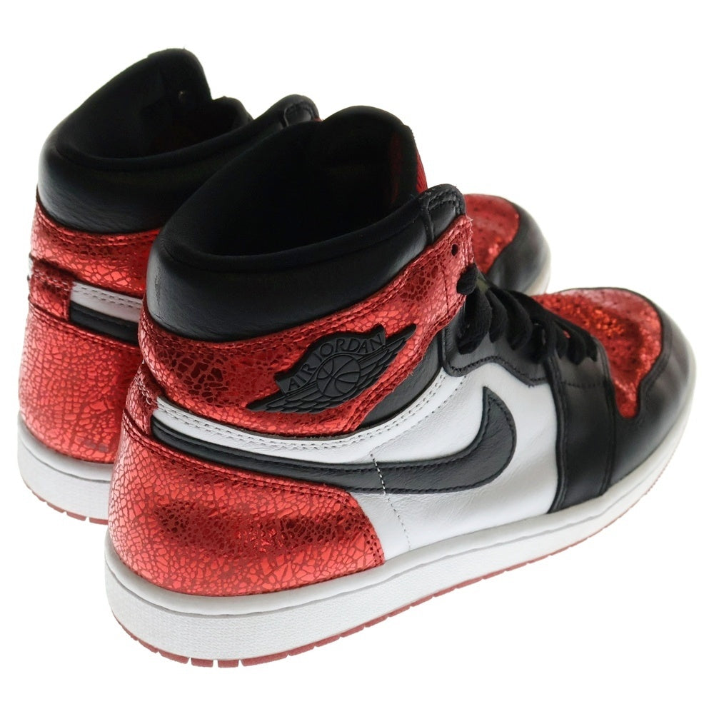NIKE(ナイキ) WMNS Air Jordan 1 High OG Ruby ウィメンズ エアジョーダン1 ハイ ルビー ハイカットスニーカー ブラック/レッド US8.5/25.5cm FD2596-602