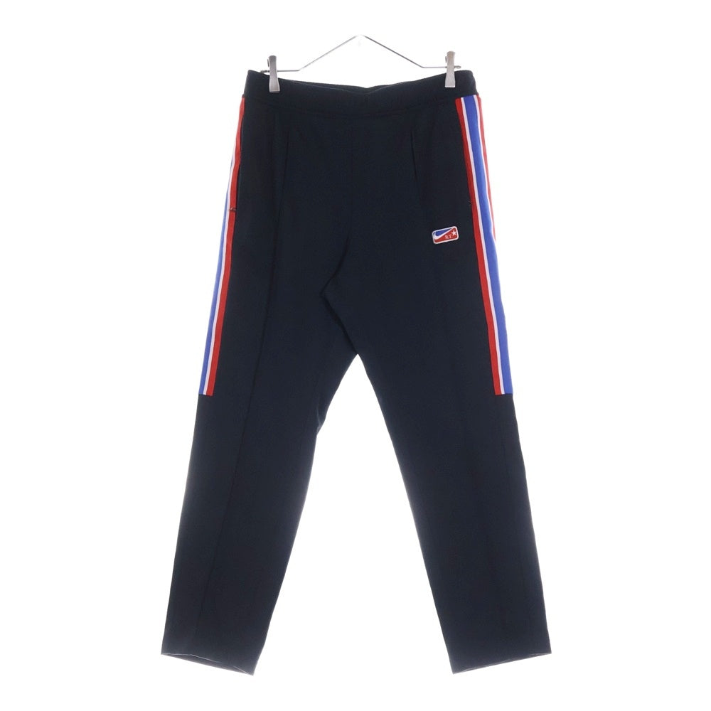 NIKE LAB(ナイキラボ) ×Riccardo Tisci Track Pants ×リカルドティッシ トラックパンツ ロゴ刺?サイドラインナイロンパンツ 889978-010 ブラック
