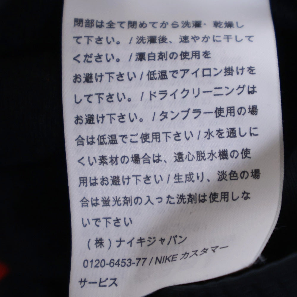 NIKE LAB(ナイキラボ) ×Riccardo Tisci Track Pants ×リカルドティッシ トラックパンツ ロゴ刺?サイドラインナイロンパンツ 889978-010 ブラック