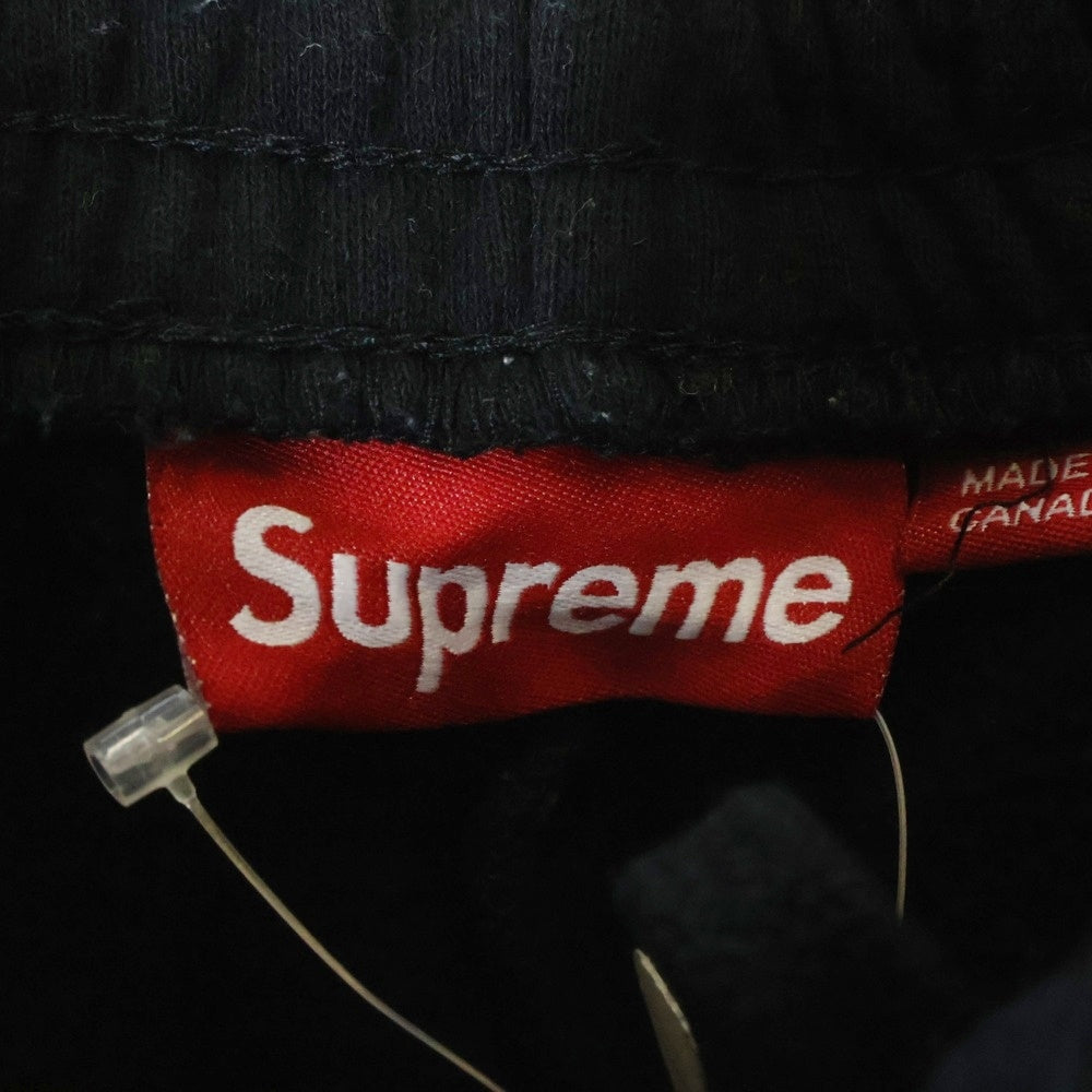 SUPREME(シュプリーム) 24AW Small Box Sweatshort スモールボックススウェットショート スウェットハーツパンツ ショートパンツ ブラック