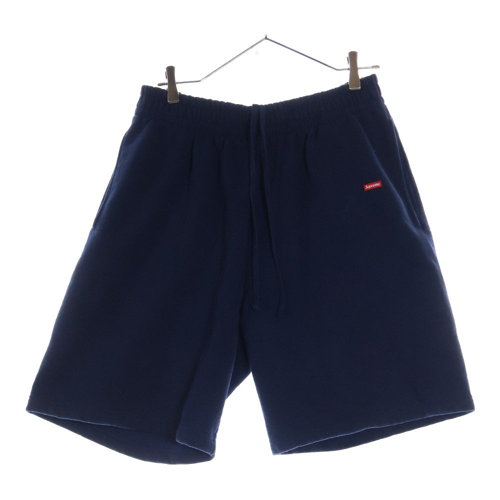 SUPREME(シュプリーム) 24AW Small Box Sweatshort スモールボックススウェットショート スウェットハーツパンツ ショートパンツ ネイビー