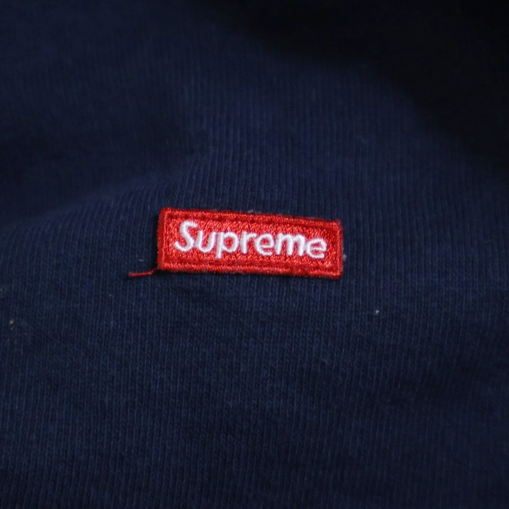 SUPREME(シュプリーム) 24AW Small Box Sweatshort スモールボックススウェットショート スウェットハーツパンツ ショートパンツ ネイビー