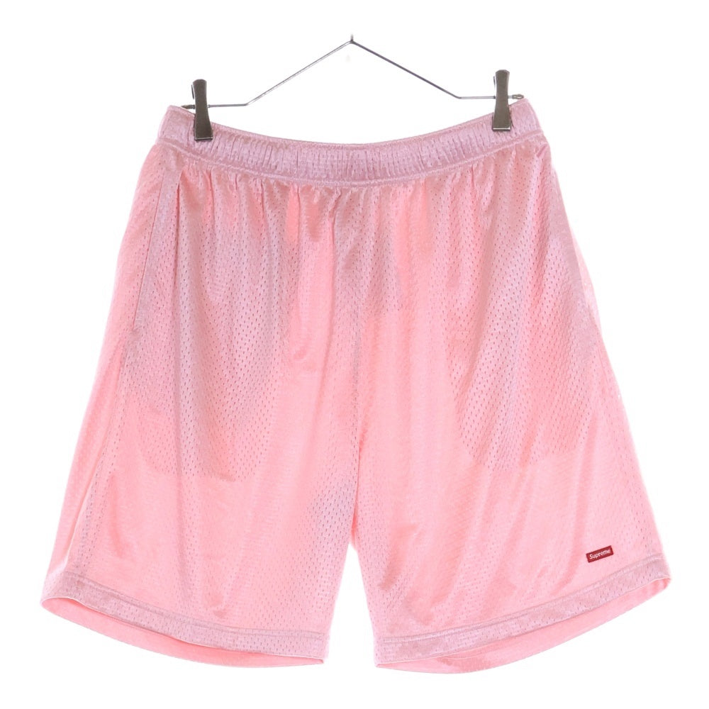 SUPREME(シュプリーム) 25SS Small Box Baggy Mesh Short スモールボックスバギーメッシュショート メッシュジャージハーツパンツ ショートパンツ ピンク