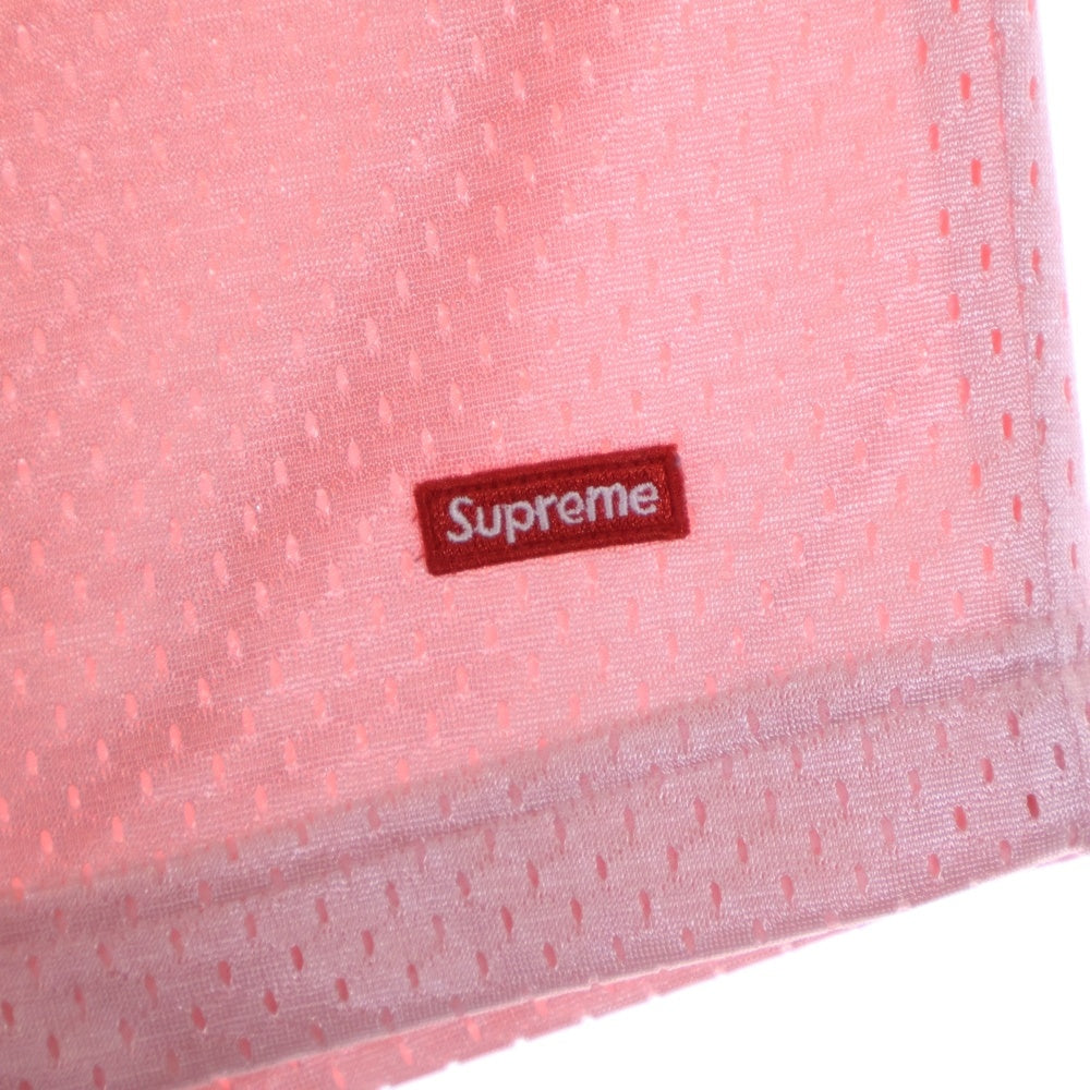 SUPREME(シュプリーム) 25SS Small Box Baggy Mesh Short スモールボックスバギーメッシュショート メッシュジャージハーツパンツ ショートパンツ ピンク