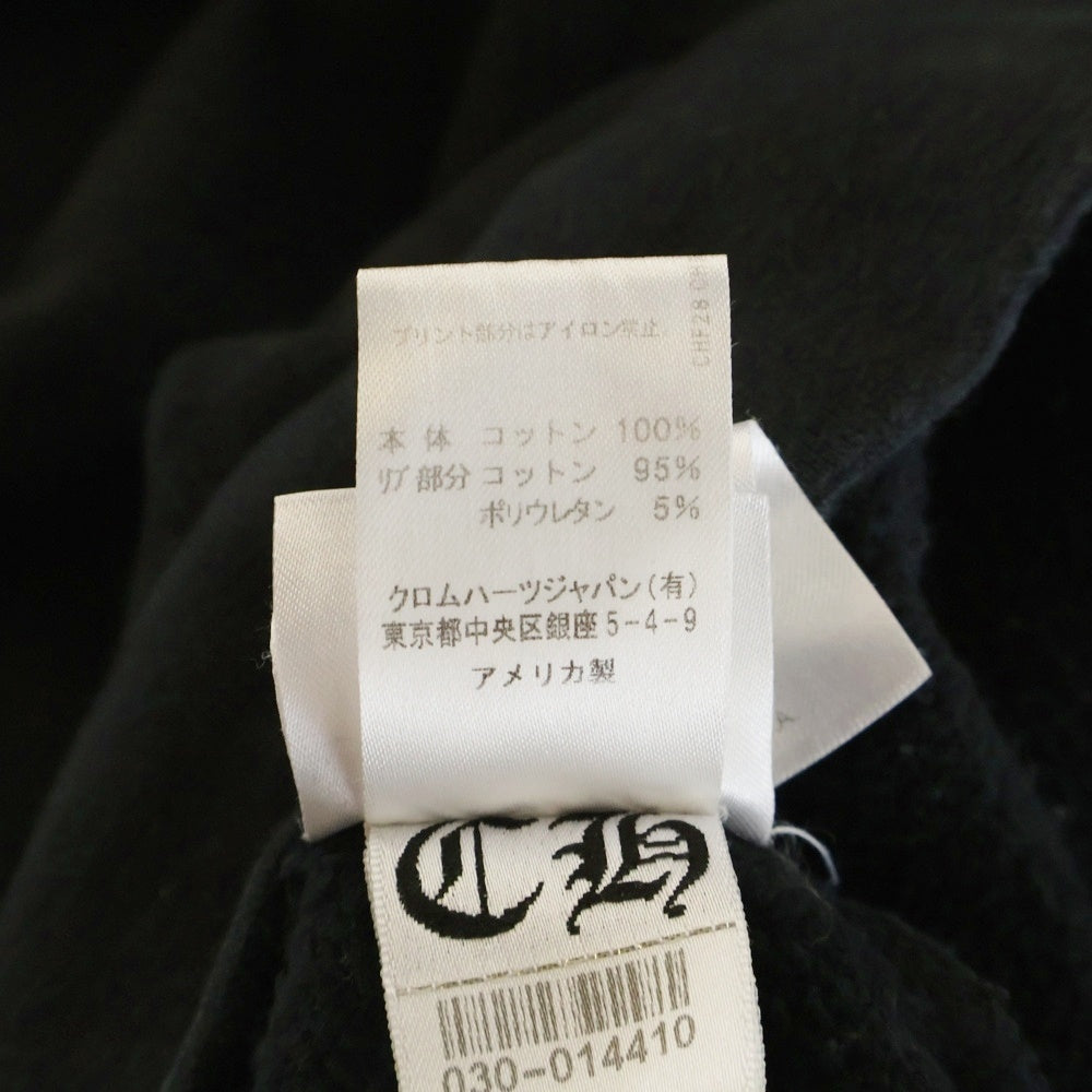 CHROME HEARTS(クロムハーツ) SWTSHRT HD PLVR LTD TOKYO 東京限定バックホースシュープリント プルオーバースウェットパーカー フーディー ブラック