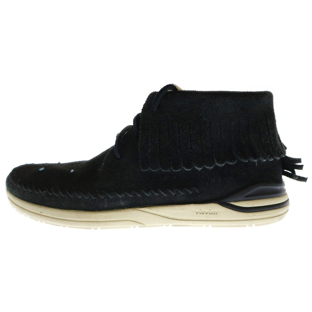 VISVIM(ヴィスヴィム) MALISEET SHAMAN MID-FOLK ヴィズヴィム マリシート シャーマン ミッド フォルク ミッドカットブーツ ブラック ES2209192213111000
