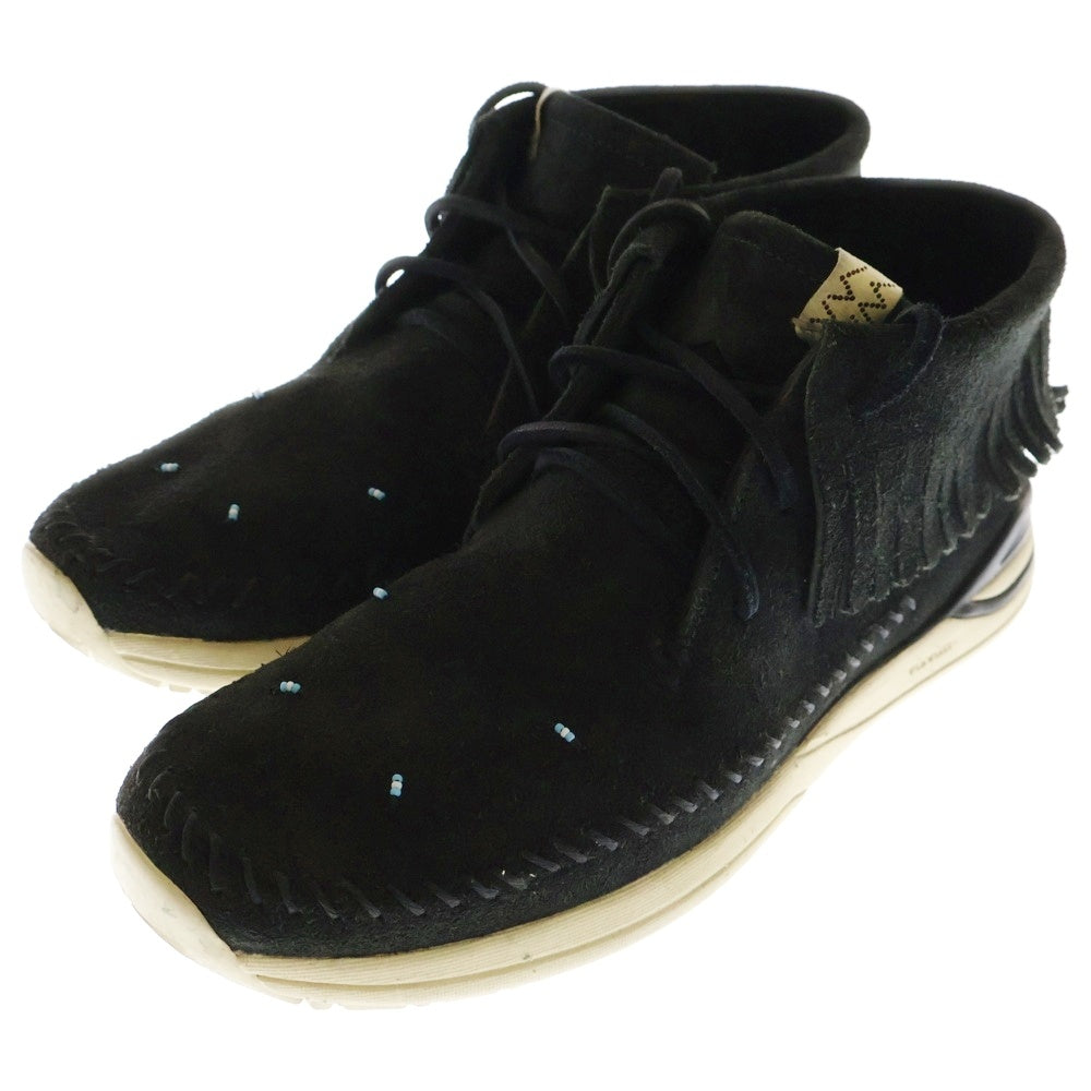 VISVIM(ヴィスヴィム) MALISEET SHAMAN MID-FOLK ヴィズヴィム マリシート シャーマン ミッド フォルク ミッドカットブーツ ブラック ES2209192213111000