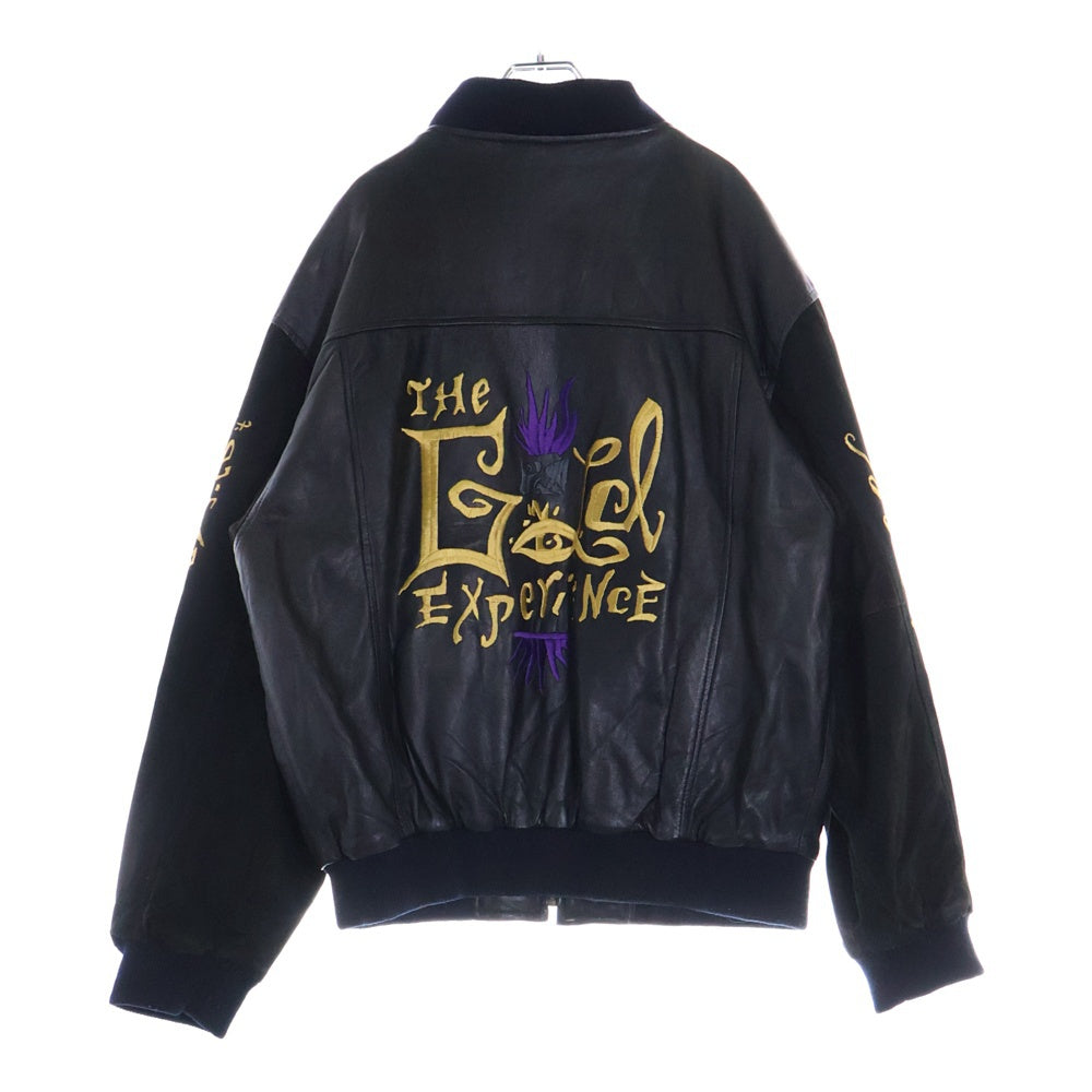 VINTAGE(ヴィンテージ) 90s Prince The Gold Experience プリンス ザ ゴールド ツアー レザージャケット ブラック 044-02