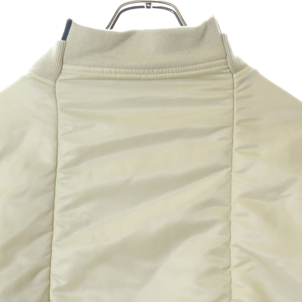 VETEMENTS(ヴェトモン) 18SS ×ALPHA INDUSTRIES OVERSIZE BOMBER JACKET オーバーサイズ ボンバージャケット ホワイト WSS18JA25