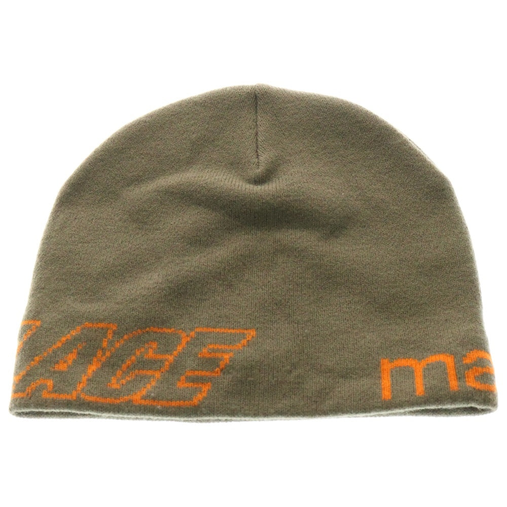 Palace Skateboards(パレススケートボーズ) 25SS ×Maharishi No Cuff Beanie マハリシ ビーニー ニット帽 ベージュ