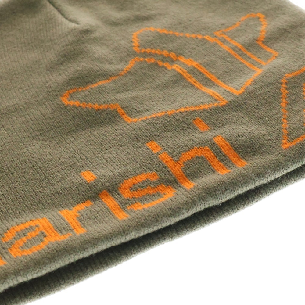 Palace Skateboards(パレススケートボーズ) 25SS ×Maharishi No Cuff Beanie マハリシ ビーニー ニット帽 ベージュ