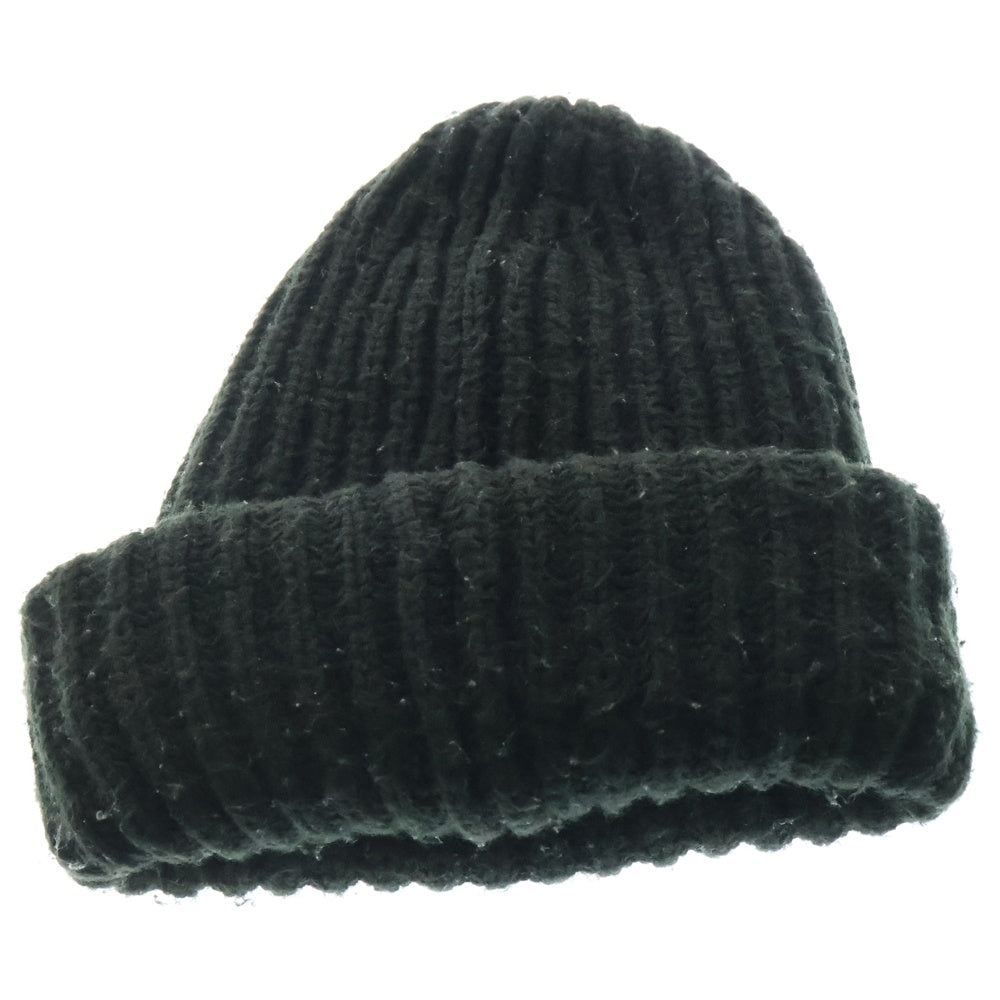 SUPREME(シュプリーム) 23AW Classic Logo Chunky Ribbed Beanie クラシックロゴ ニットビーニー ニット帽 帽子 ブラック