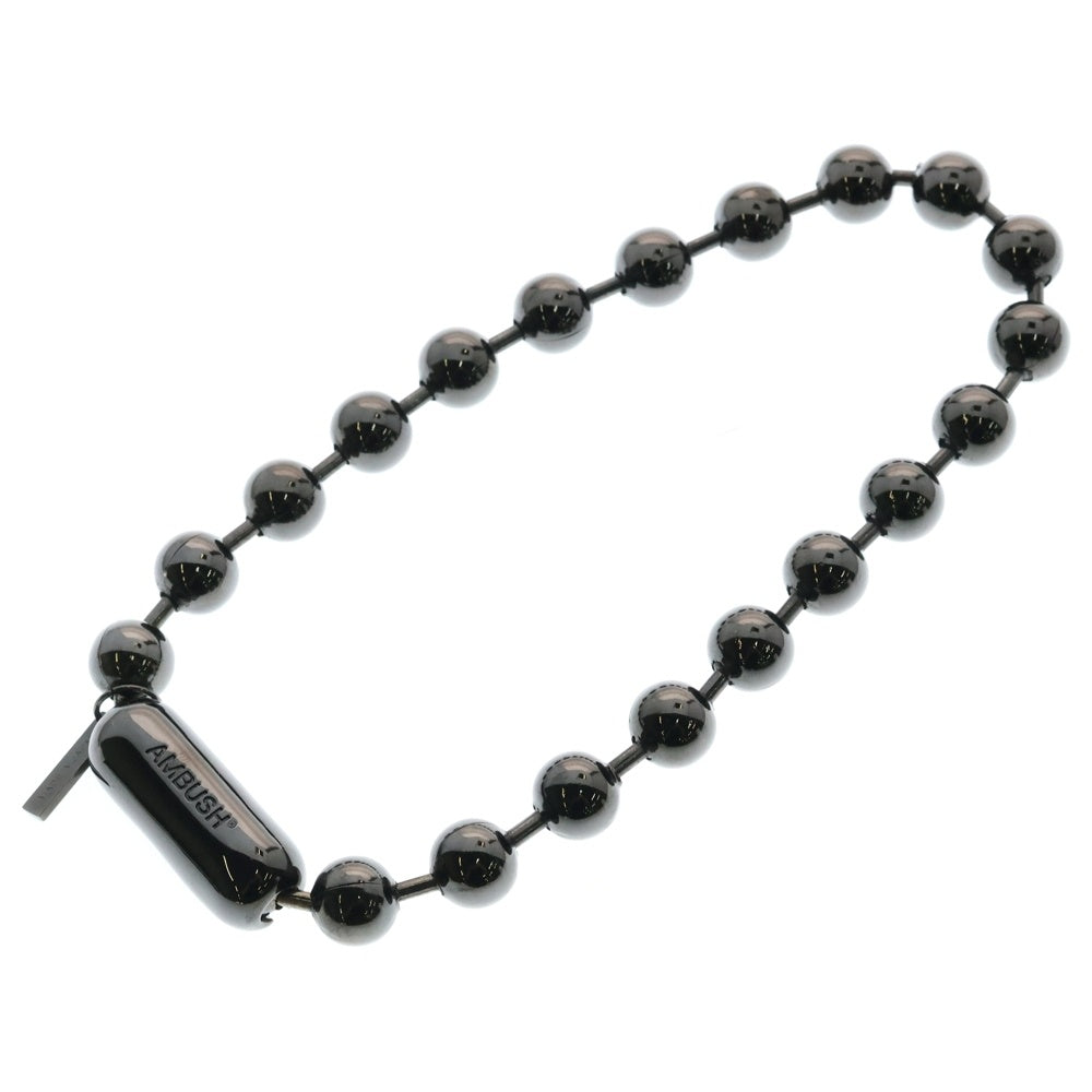 AMBUSH(アンブッシュ) BALL CHAIN NECKLACE ボールチェーンネックレス ブラック