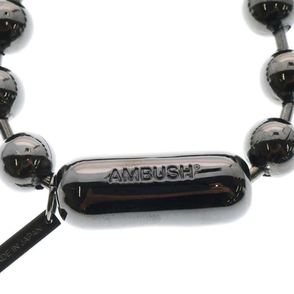 AMBUSH(アンブッシュ) BALL CHAIN NECKLACE ボールチェーンネックレス ブラック