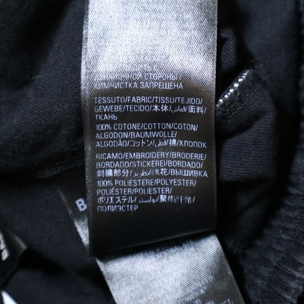 BALENCIAGA(バレンシアガ) 24SS Soccer Baggy Shorts サッカーロゴ バギーショーツ ハーフパンツ ブラック 777709 TPVW2