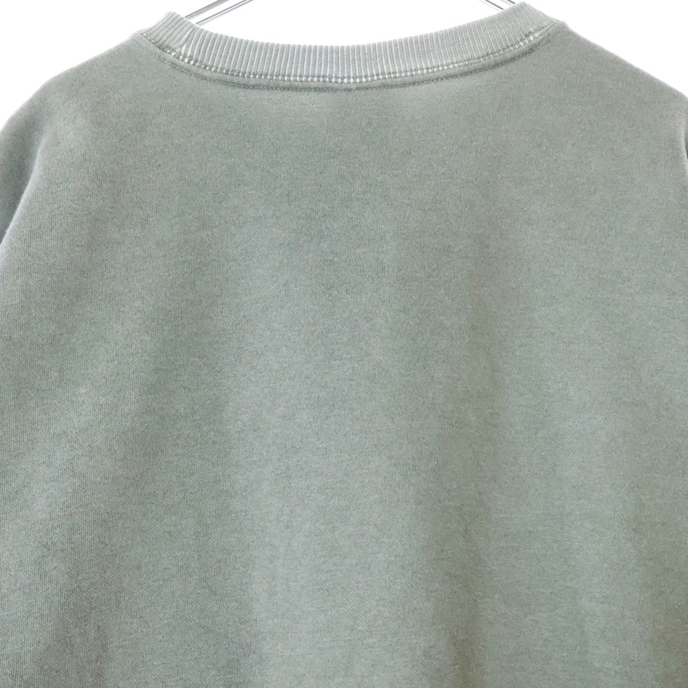 SUPREME(シュプリーム) 21SS ×THE NORTH FACE Pigment Printed Crewneck Olive ノースフェイス ピグメントプリント クルーネックスウェットトレーナー オリーブ NT121021