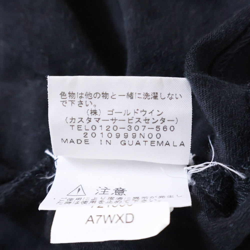 SUPREME(シュプリーム) 22SS ×THE NORTH FACE Bandana Tee ノースフェイス バンダナ ロゴ刺繍半袖Tシャツ NT022091 ブラック
