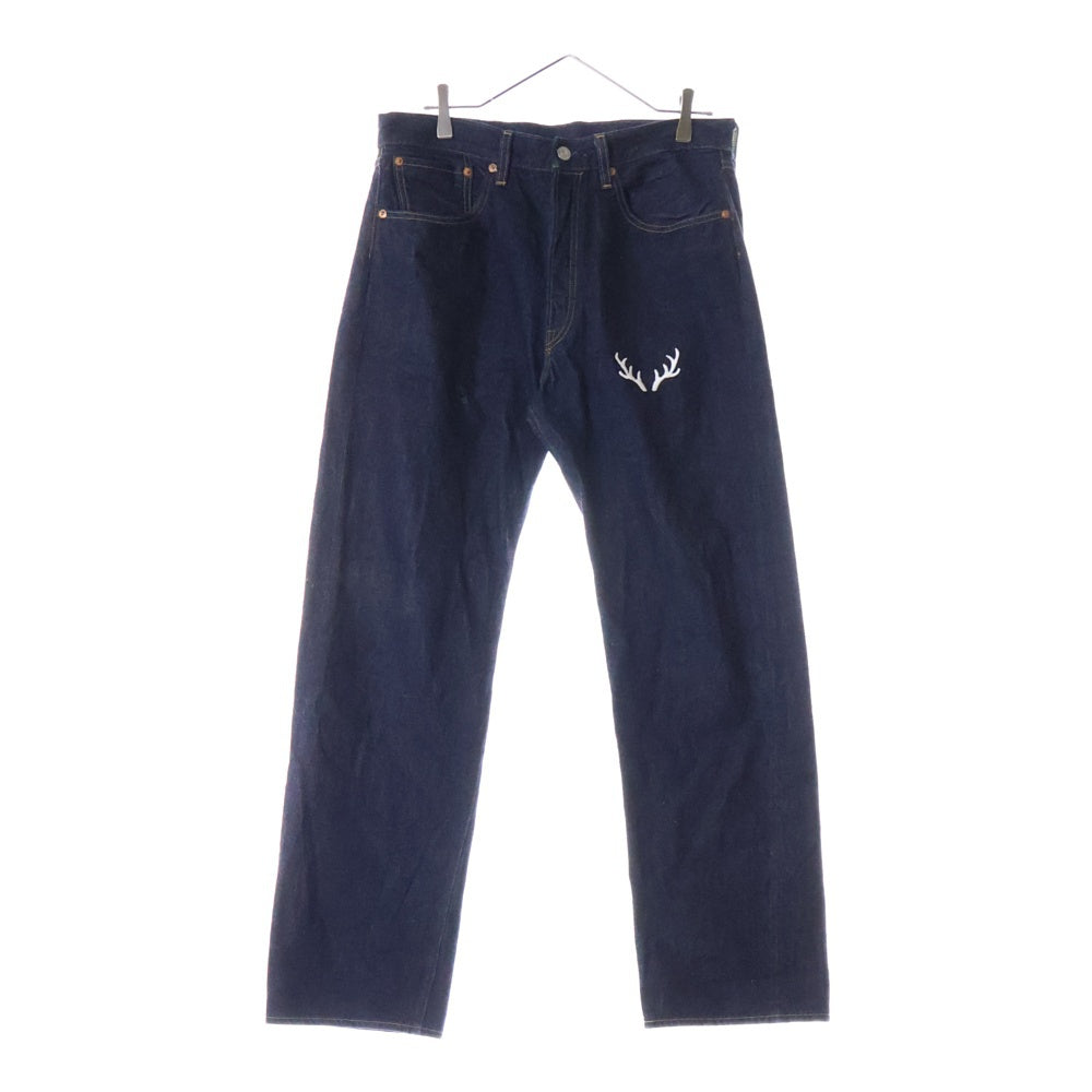 Levi’s◆501XX/ボタン裏刻3015/ストレートパンツ/30/デニム/IDG/47501-0224 Levi\u0027s(リーバイス) ⁄ 501XX⁄ボタン裏刻3015⁄ストレートパンツ⁄30